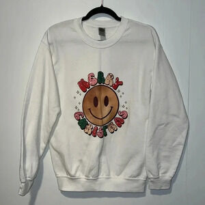 Merry Christmas Smiley Face Women’s Sweatshirt 1029